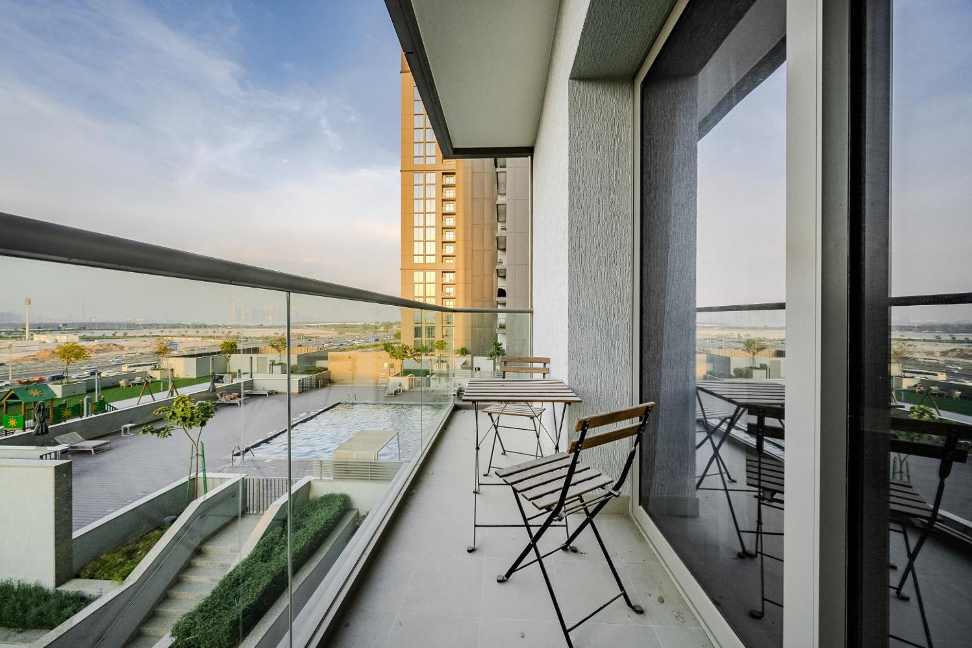 Extravagant 1Bdr Apartment In Mbr City Close To Downtown Dubaj Zewnętrze zdjęcie